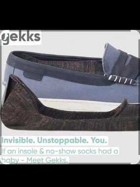 🍉 Gekks Women's No Show Non Slip Sock Liner Inserts Sneakers Shoes